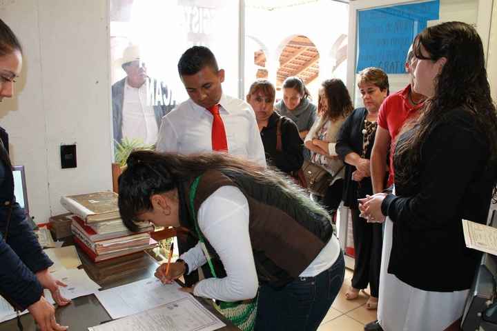 Boda civil