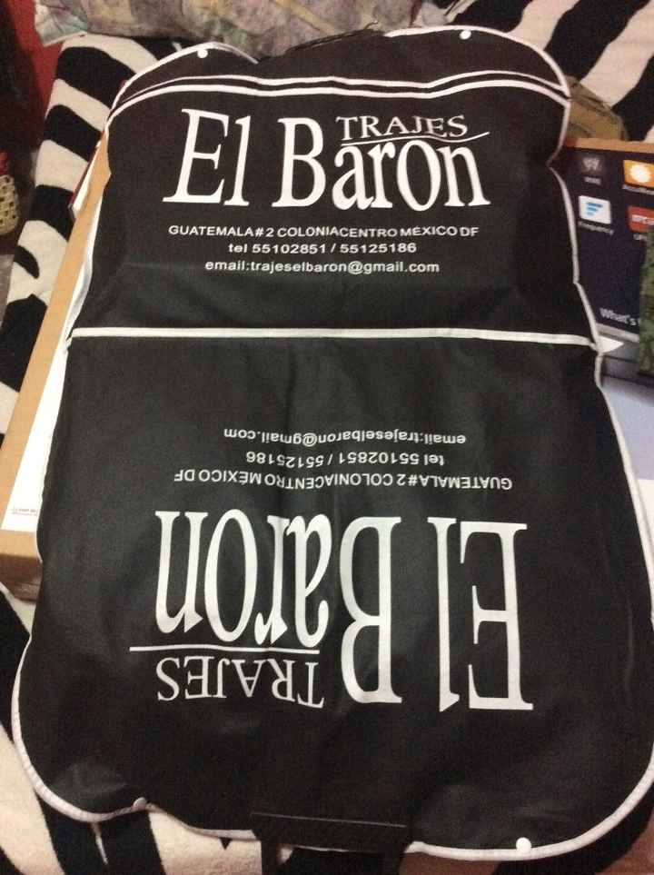 Traje de novio
