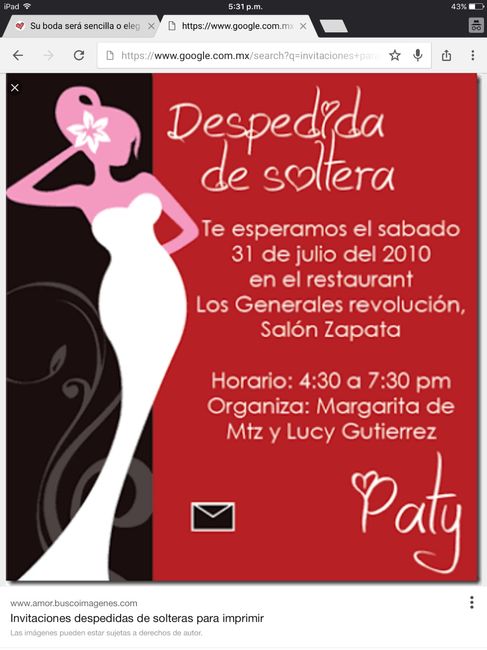 Invitaciones 