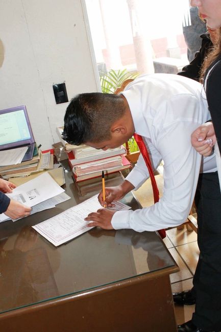 Boda civil
