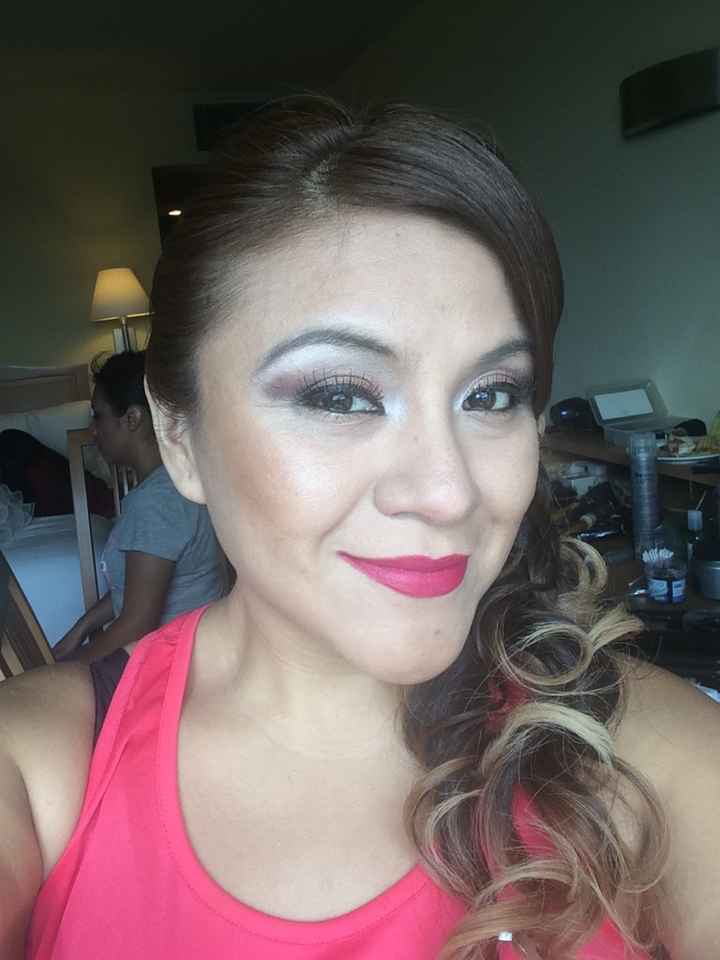 Mi peinado y maquillaje!!! - 4