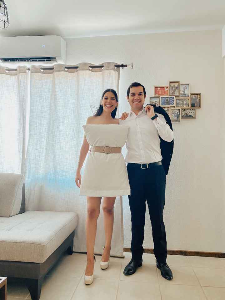 Se pospuso mi boda, pero no el inmenso amor que nos tenemos. - 1