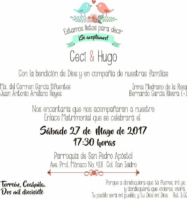 Mis invitaciones!!! - 2