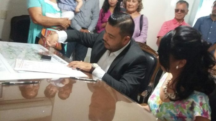 Mi boda civil.... "señora de garcía" ♡ - 4