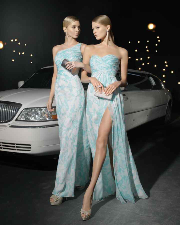 Vestidos de madrina de boda de Rosa Clará