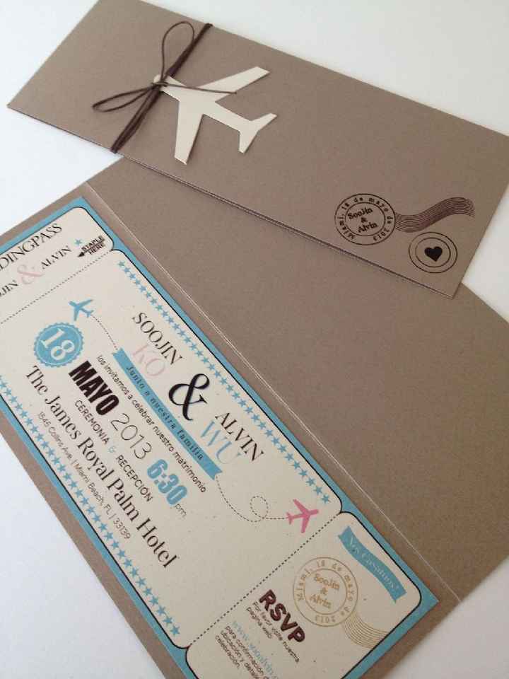 Como son o serán sus invitaciones 😍 - 1