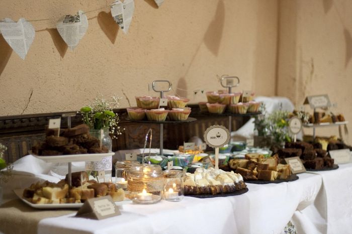 Mi buffet de postres al completo