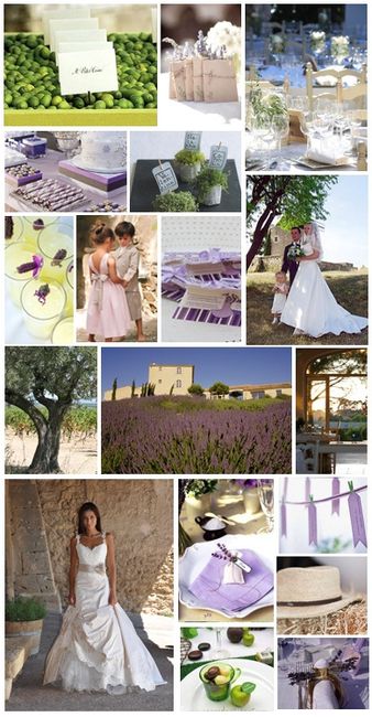 Bodas lilas (lavanda)