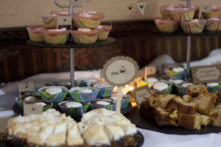 Mi buffet de postres