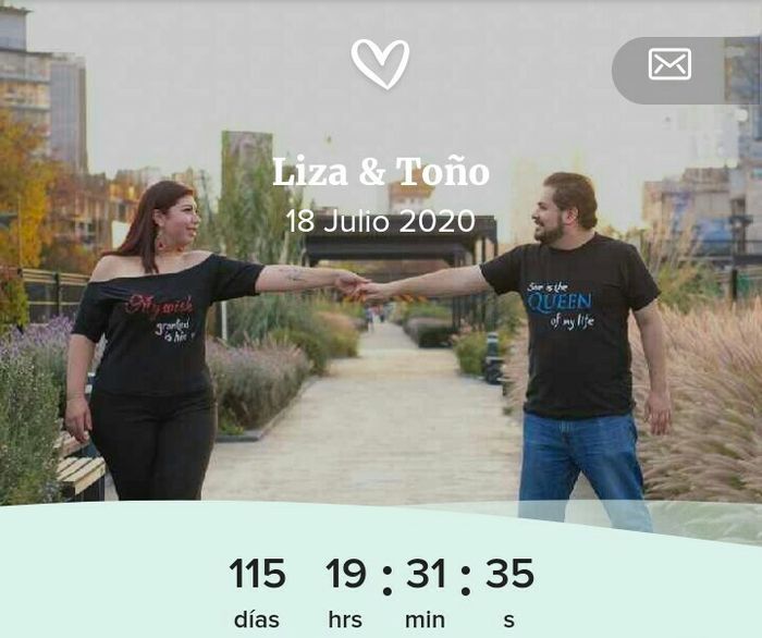 Boda pospuesta más de 100 días, por el Covid-19 :( 2