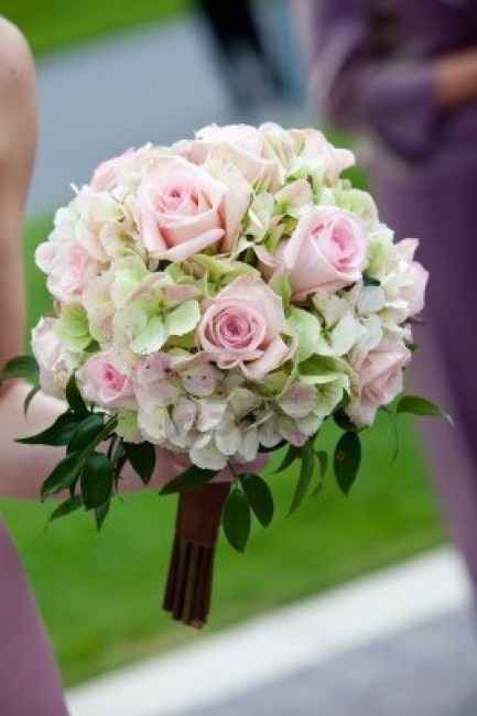 Ramo de novia pastel 2