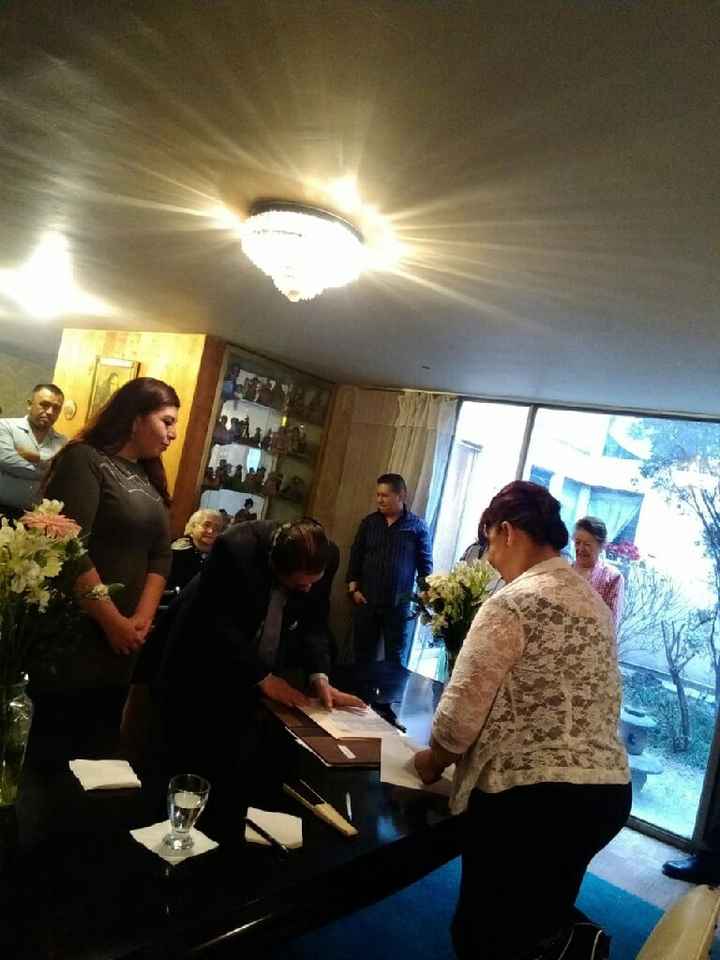 Nuestra boda civil ❤️ - 8