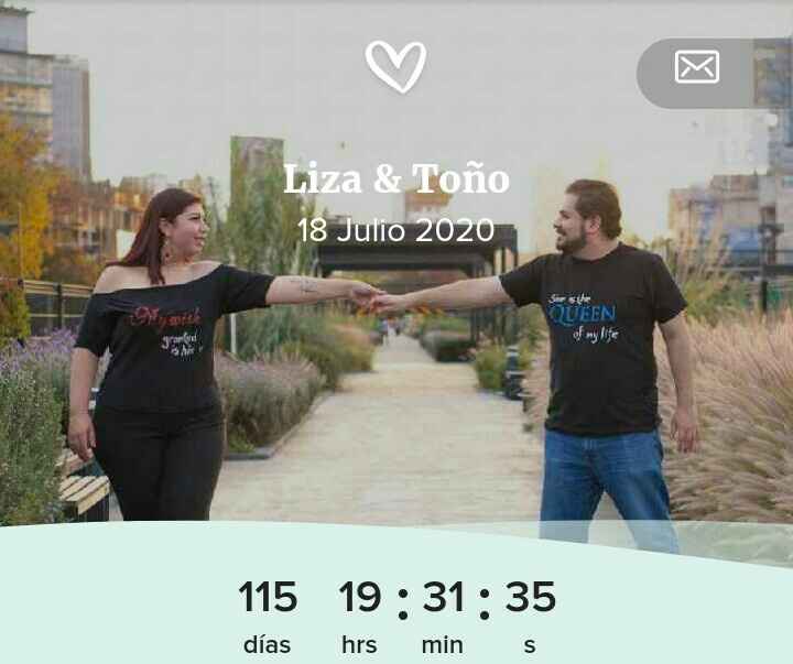 Boda pospuesta más de 100 días, por el Covid-19 :( - 2