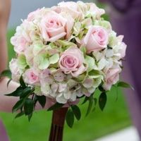 Ramo de novia pastel 2