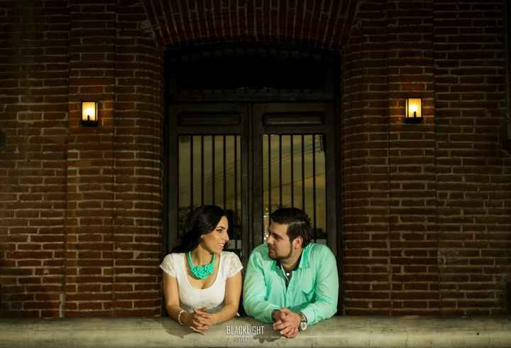 El toque en verde aqua 