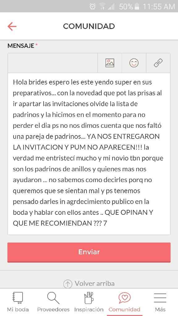 A 18 dias y error en invitaciones - 1