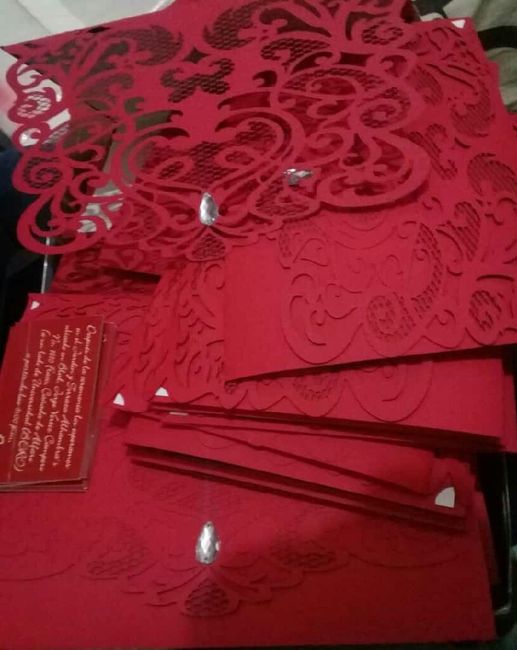 Llegaron Las invitaciones !! - 2