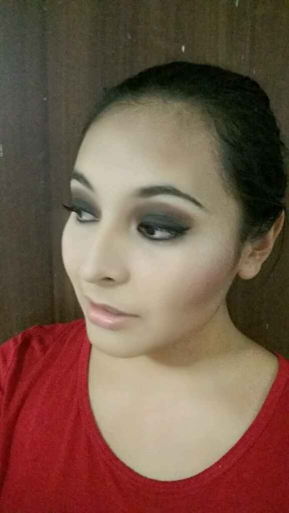 Primer prueba de maquillaje! - 1