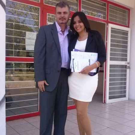 Saliendo de la boda civil ;)