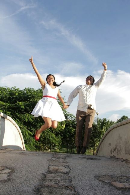 A 47 dias; nuestro save the date - 2