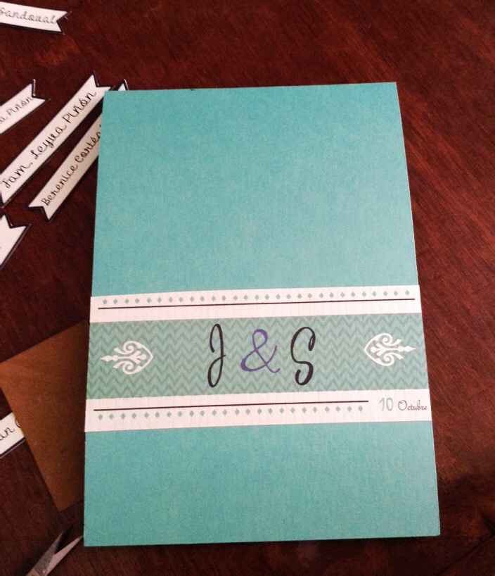 Avances a 40 días. las invitaciones - 1