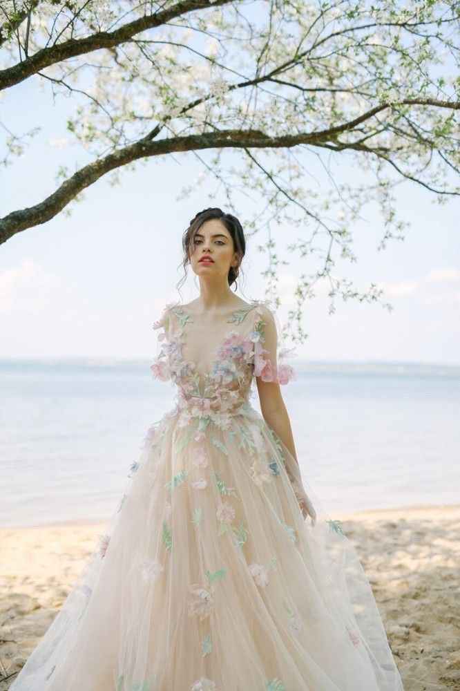 Novia alternativa - colores pastel - 4