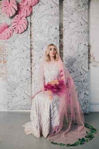 Novia alternativa - colores pastel - 10