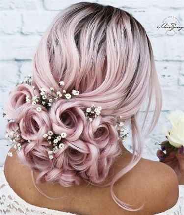 Novia alternativa - cabello de colores pastel - 8