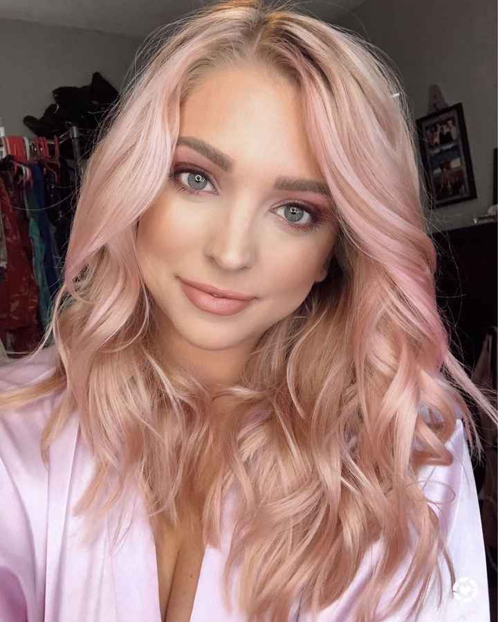 Novia alternativa - cabello de colores pastel - 10