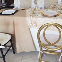 Colores de los manteles y vestidos de damas - 1