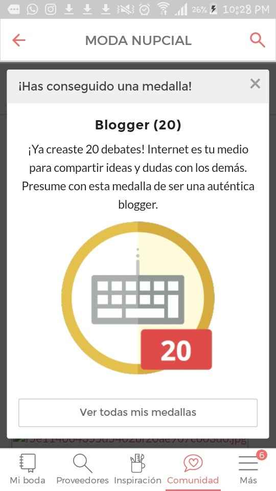 Ya no había recibido medallas 😢 - 2