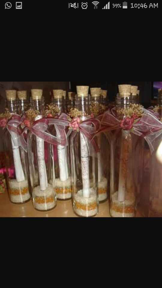 Invitaciones en botella para boda en playa - 5