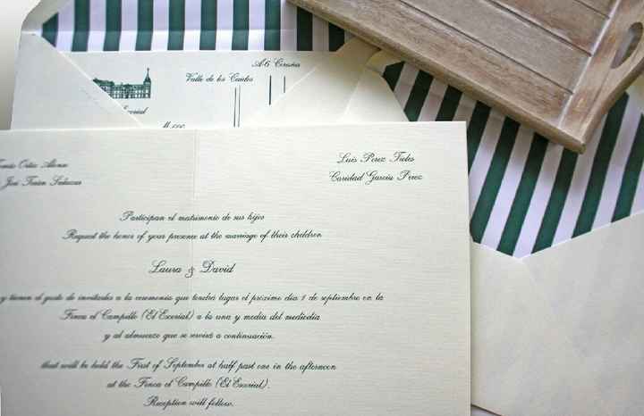 Idioma de las invitaciones - 3