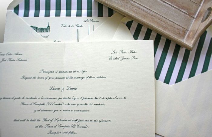 Idioma de las invitaciones - 3