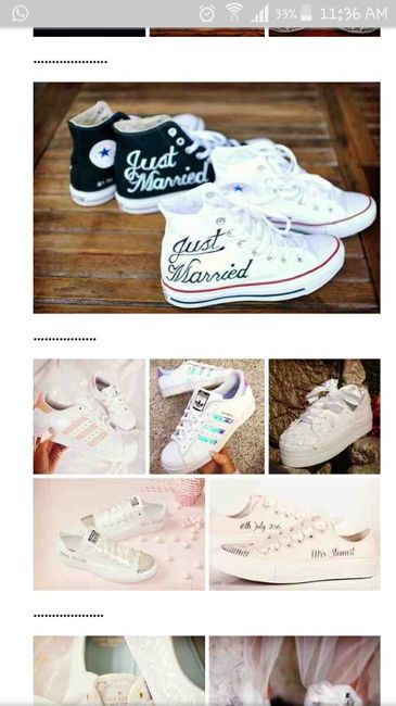 Tendencia en tennis para novia!!! - 1