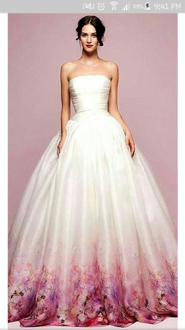 Vestido con color - 1