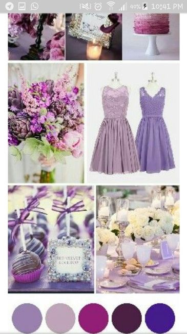 Paleta de colores: morado - 1
