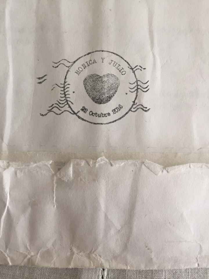 Sello para personalizar invitaciones - 1