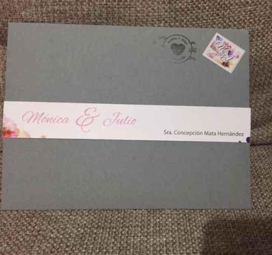 Sobre con sello personalizado