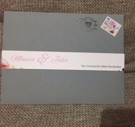 Sobre con sello personalizado