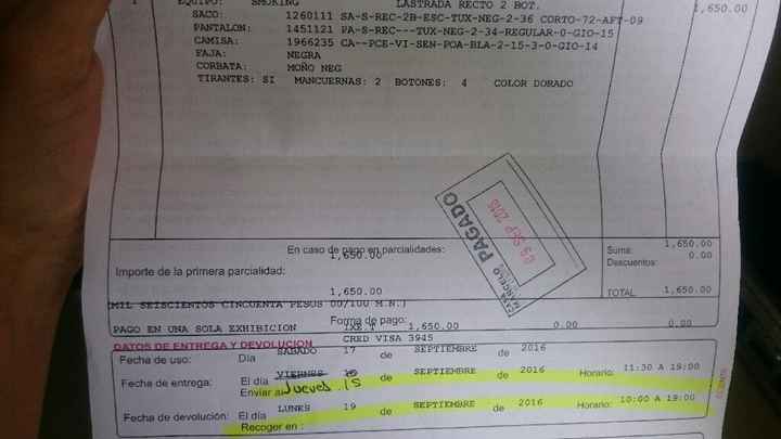 Auxilio! traje de novio para rentar de emergencia!  casa marcelo nos quedó pésimo! - 1