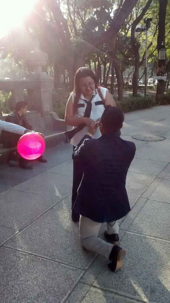 ¿se tomaron una foto cuando les dieron el anillo? - 1