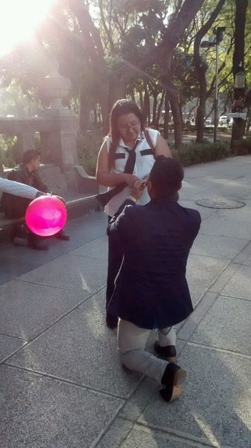¿se tomaron una foto cuando les dieron el anillo? - 1