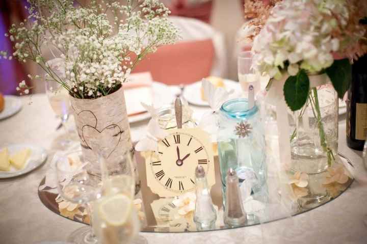 decoracion en una mesa de dulces