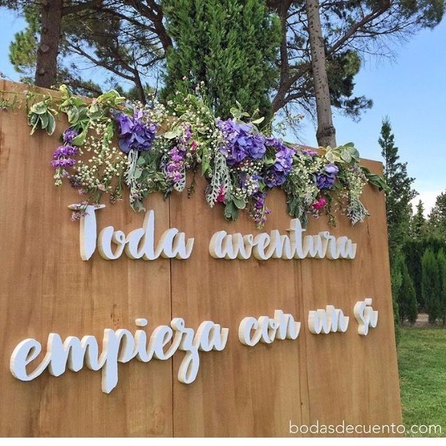 esto me super encanto para la entrada del salon