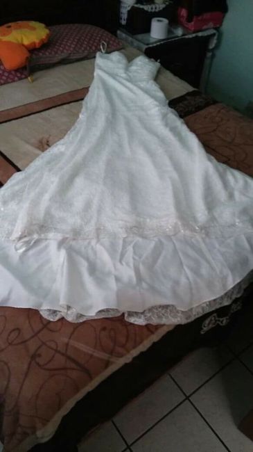 Vendo vestido talla #8 - 1