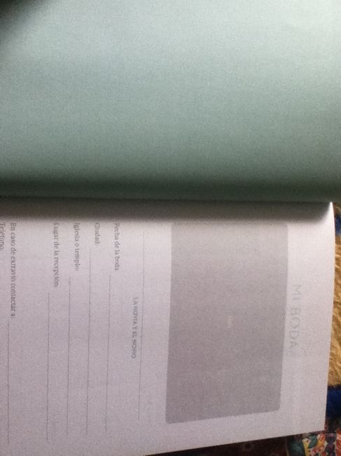 Agendas de boda - 2