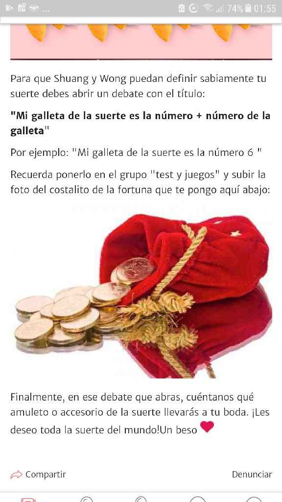 🥠 Escoge la galleta y descubre tu suerte. - 1