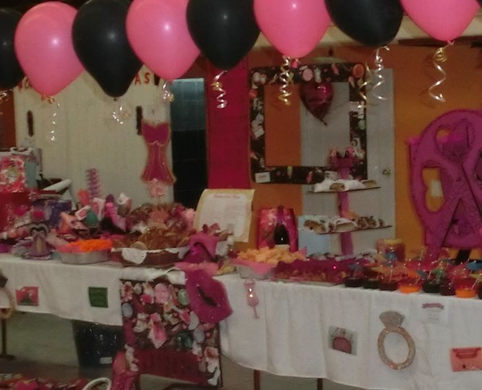 Decoración de la fiesta