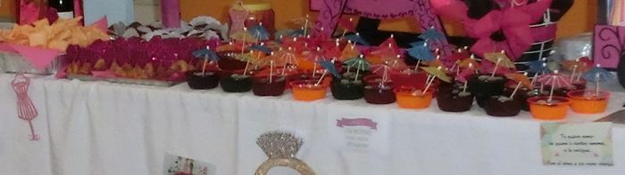 Dulces en la despedida de soltera